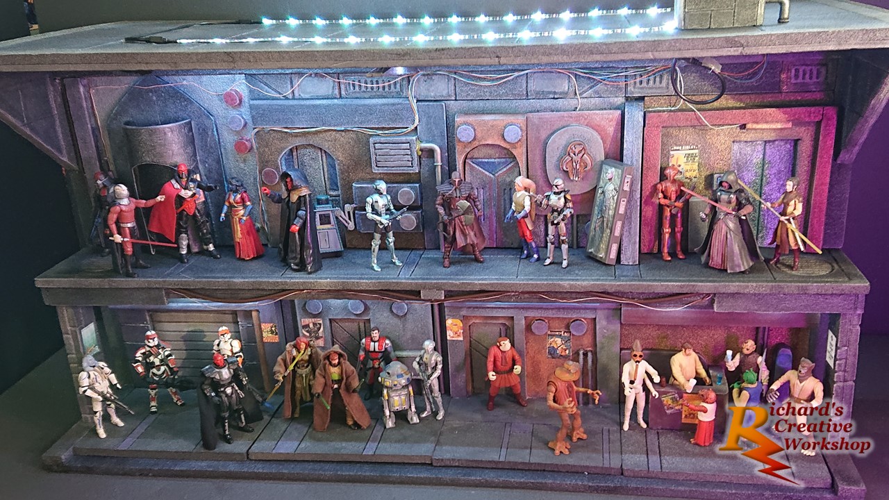 Star Wars Coruscant Underworld Diorama